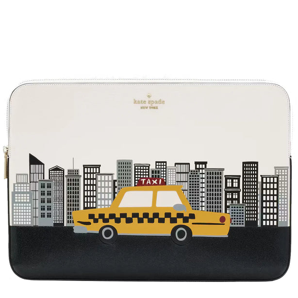 Kate Spade NYC Big Apple Universal Laptop Sleeve in Meringue Multi KJ061