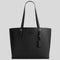 COACH Mollie Tote Bag Silver/Black RS-CV968
