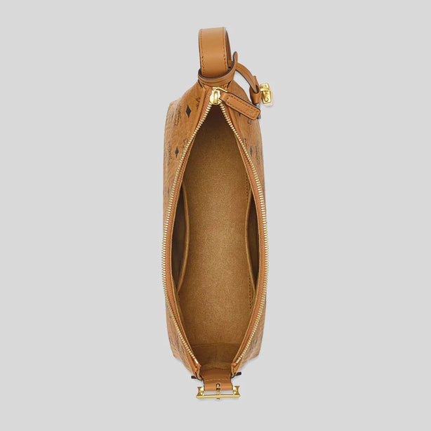 MCM Aren Hobo In Visetos Cognac RS-MWHESTA01CO001