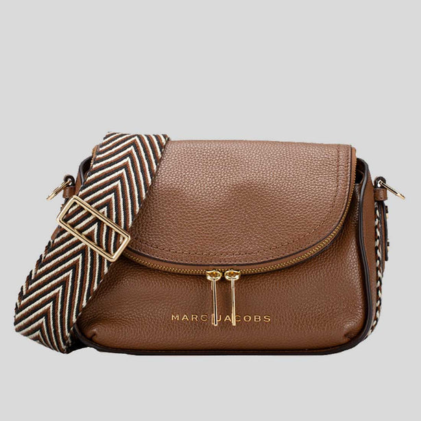 MARC JACOBS The Groove Leather Mini Messenger Bag Cognac RS-4S4HMS004H01