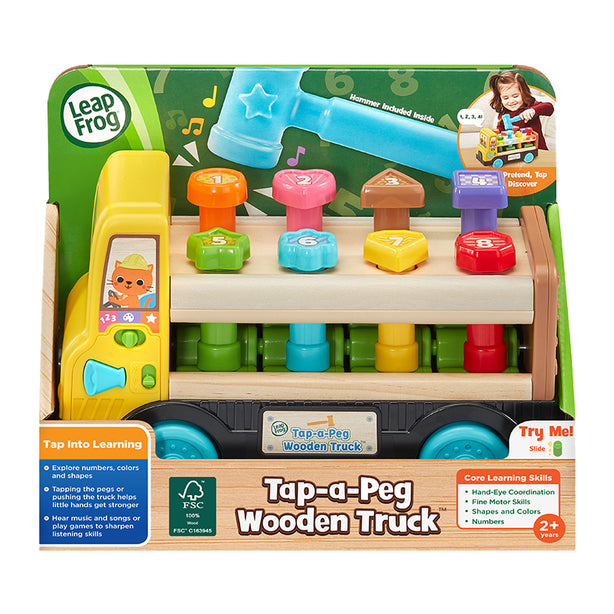 LeapFrog Tap-a-Peg Wooden Truck