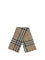 Burberry Check reversible wool and silk Scarf - Sand/Vole Brown