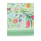Green Flora Print Scarf