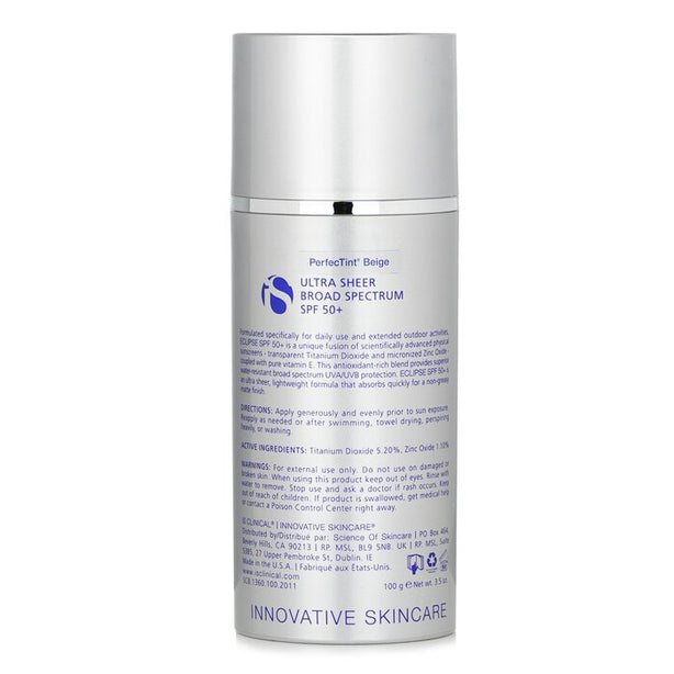 Eclipse Spf 50 Sunscreen Cream - # Perfectint Beige - 100ml/3.3oz