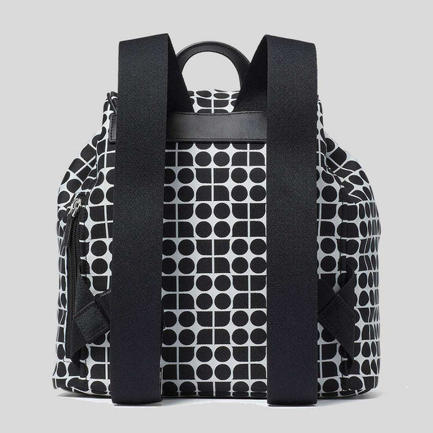 KATE SPADE Noel Jacquard Backpack Black Multi RS-KG241