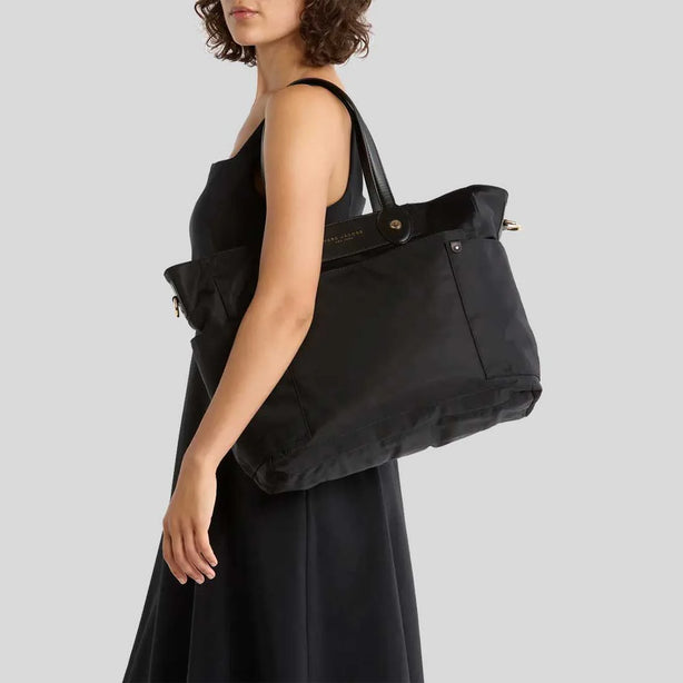 MARC JACOBS Preppy Nylon Baby Tote Bag Black RS-4P5HTT065H02