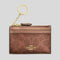 COACH Mini Skinny Id Case In Signature Canvas Brown/Copper RS-CCS50