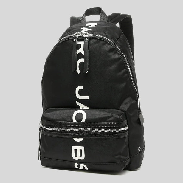 MARC JACOBS Nylon Printed Logo Backpack Black RS-M0016409