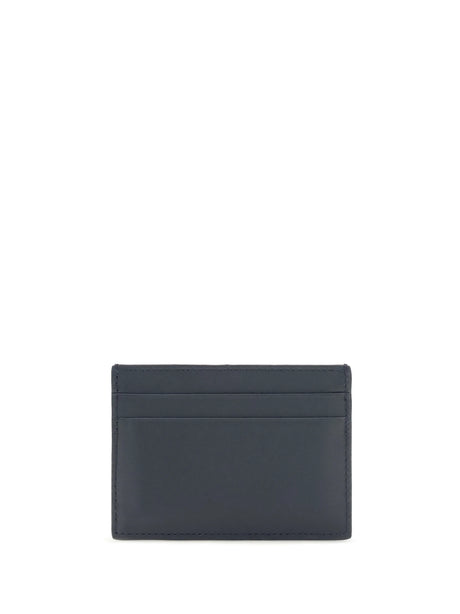 Loewe Flag calfskin Card Holder - Deep Navy/Royal Azur