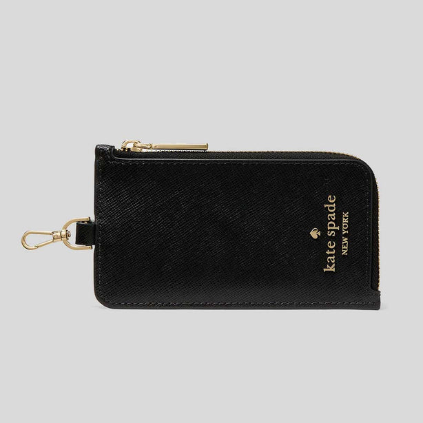 KATE SPADE Card Case Lanyard Black RS-KN779