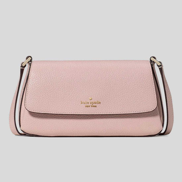 KATE SPADE Sutton Mini Flap Crossbody Bag Tutu Pink RS-KO122
