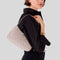 KATE SPADE Spade Flower Quilted Fabric Convertible Crossbody Bag Cozy Grey RS-KK077