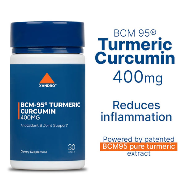 Xandro BCM-95® Turmeric Curcumin 400 mg
