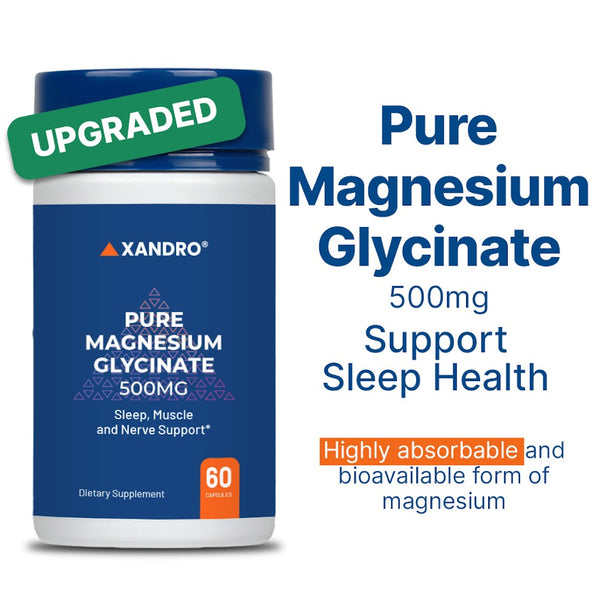Xandro Magnesium Glycinate 500 mg
