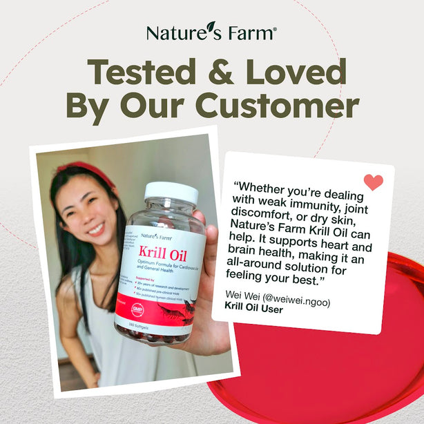 Nature's Farm® Krill Oil, 180s