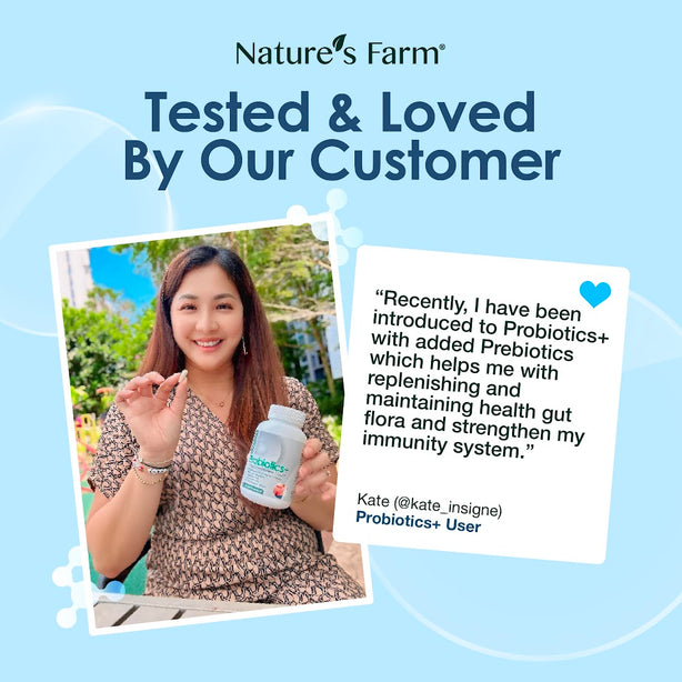 Nature's Farm® Probiotics+, 90s