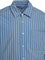 Prada Striped overshirt jacket - Light Blue