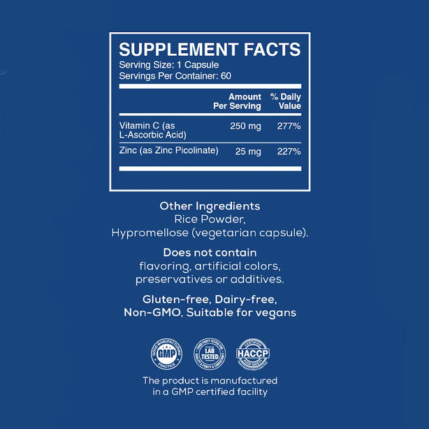 Xandro Zinc Picolinate + C
