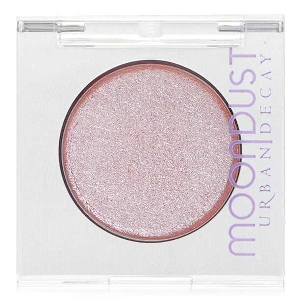 24/7 Moondust Glitter Eyeshadow Singles - Crushin' Hard - Peachy Pink Base With Silver Micro Pearls - 1.8g