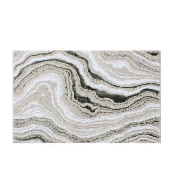 Charles Millen Signature Collection Palais Series Pietra Cotton Mat With Canvas Anti Slip Backing