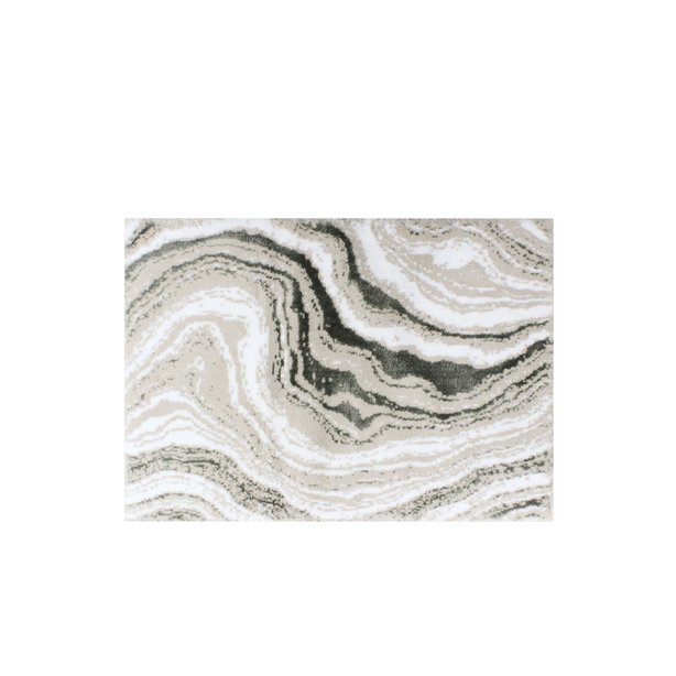 Charles Millen Signature Collection Palais Series Pietra Cotton Mat With Canvas Anti Slip Backing