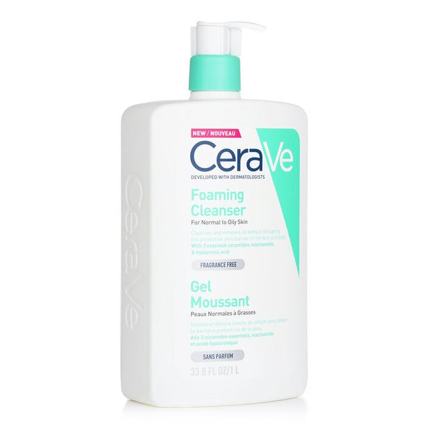 Foaming Cleanser For Normal To Oily Skin (with Pump) - 1000ml/33.8oz