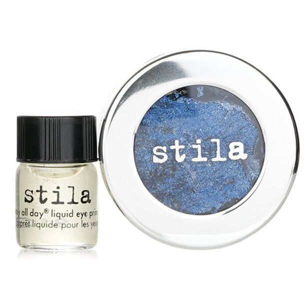 Magnificent Metals Foil Finish Eye Shadow With Mini Stay All Day Liquid Eye Primer - - 2pcs