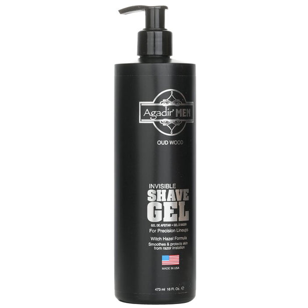 Agadir Men Invisible Shave Gel - Oud Wood