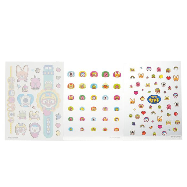Pororo Nail + Hand Tattoo