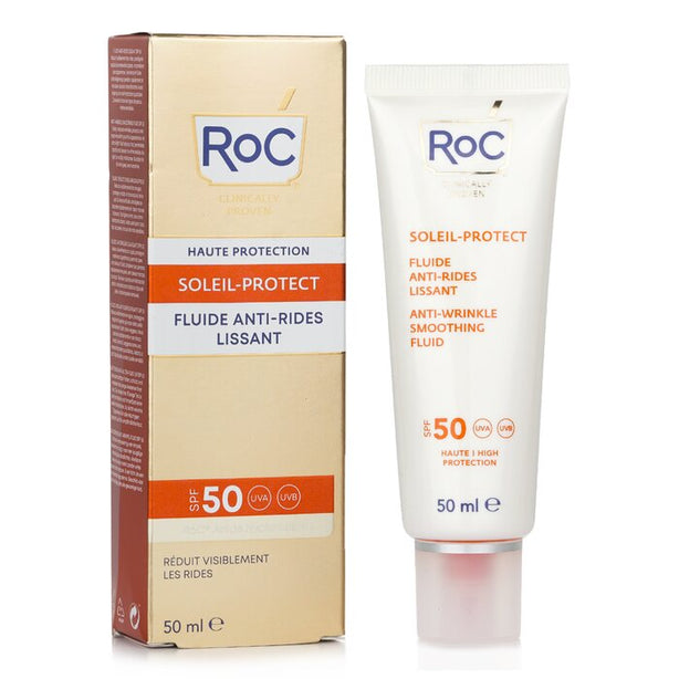 Soleil-protect Anti-wrinkle Smoothing Fluid Spf 50 Uva & Uvb (visibly Reduces Wrinkles) - 50ml/1.69oz