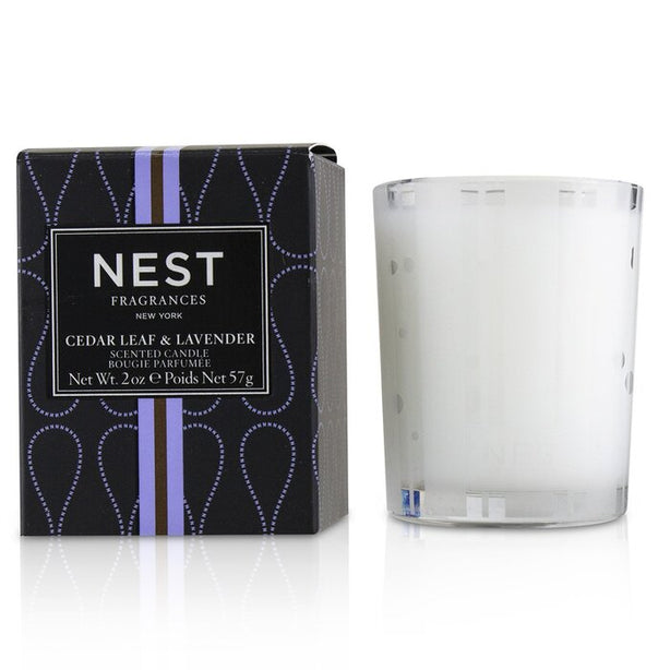 Scented Candle - Cedar Leaf & Lavender.