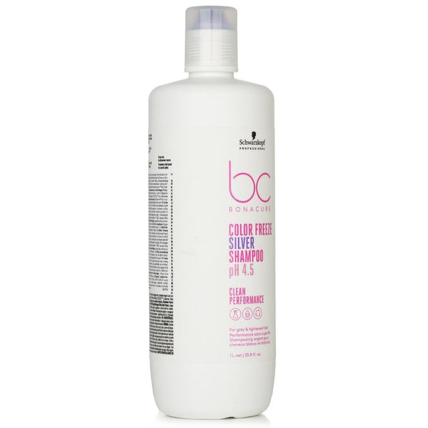 Bc Bonacure Ph 4.5 Color Freeze Silver Shampoo (for Grey & Lightened Hair)