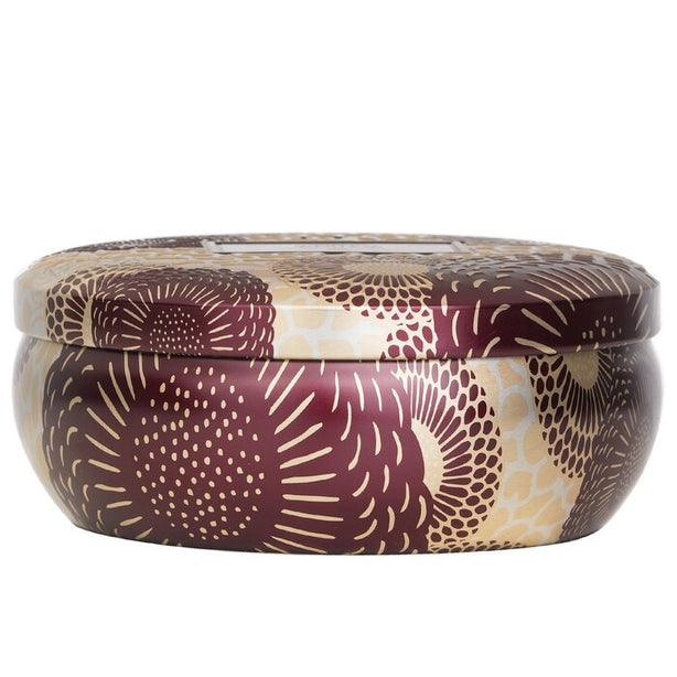 3 Wick Decorative Tin Candle - Gilt Pomander & Hinoki - 340g/12oz