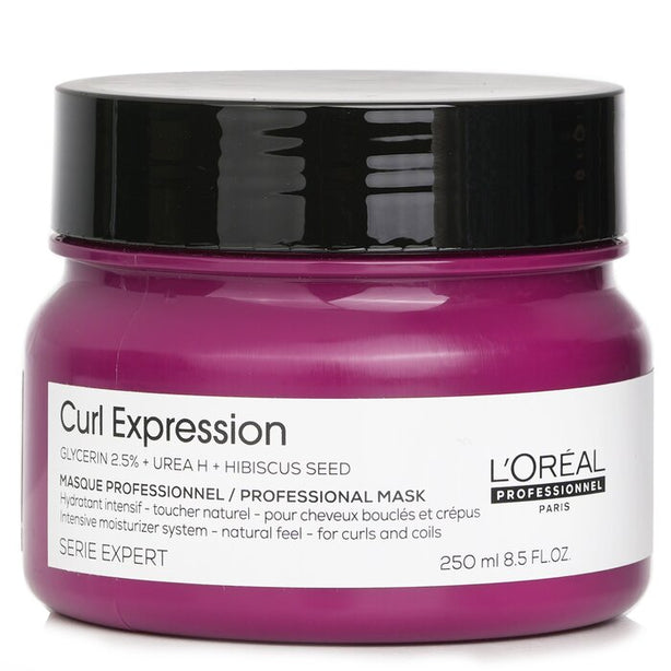 Serie Expert Curl Expression Glycerin 2.5% + Urea H + Hibiscus Seed Professional Mask - 250ml