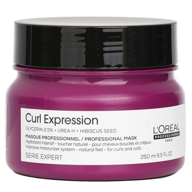 Serie Expert Curl Expression Glycerin 2.5% + Urea H + Hibiscus Seed Professional Mask - 250ml
