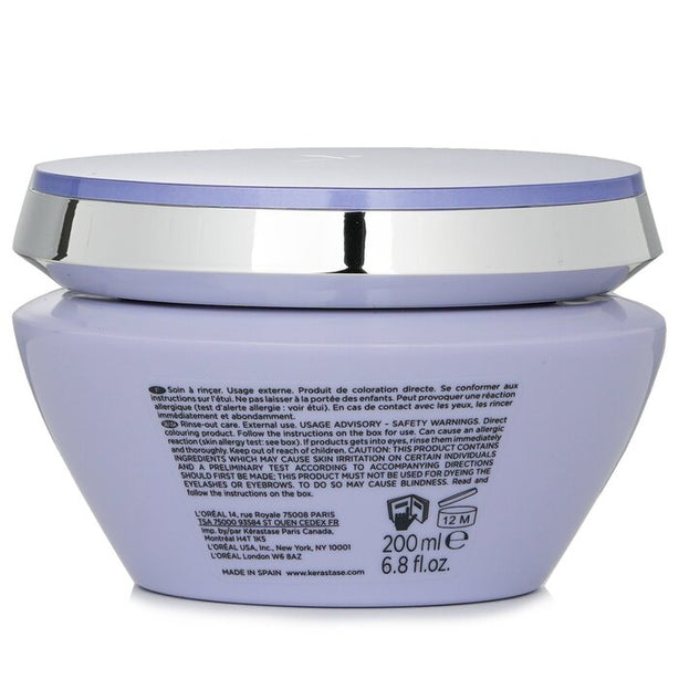Blond Absolu Masque Ultra-violet Anti-brass Blonde Perfecting Purple Masque (lightened Cool Blonde Hair) -