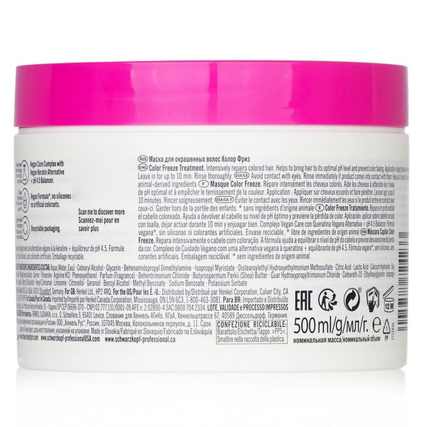 Bc Bonacure Ph 4.5 Color Freeze Treatment (for Coloured Hair)