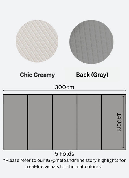 Dfang Comfort Pet Mat 7mm ( Folding Type-140 cm )