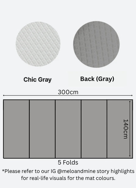 Dfang Comfort Pet Mat 7mm ( Folding Type-140 cm )
