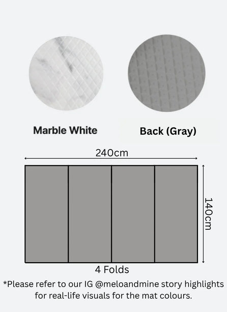 Dfang Comfort Pet Mat 7mm ( Folding Type-140 cm )
