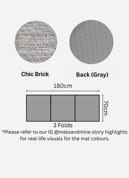 Dfang Comfort Pet Mat 7mm ( Folding Type-70cm )