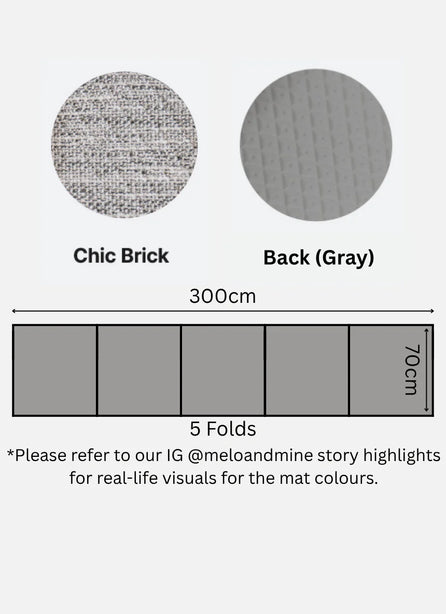 Dfang Comfort Pet Mat 7mm ( Folding Type-70cm )