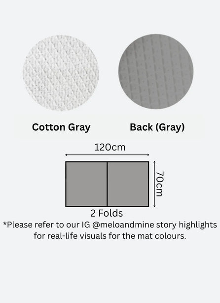 Dfang Comfort Pet Mat 7mm ( Folding Type-70cm )