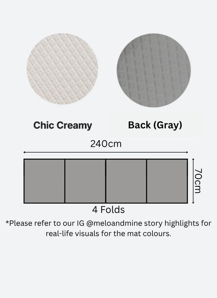 Dfang Comfort Pet Mat 7mm ( Folding Type-70cm )