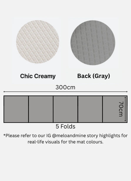 Dfang Comfort Pet Mat 7mm ( Folding Type-70cm )