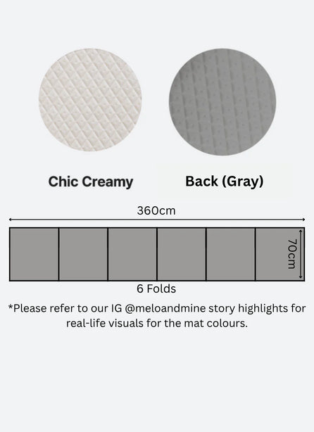 Dfang Comfort Pet Mat 7mm ( Folding Type-70cm )