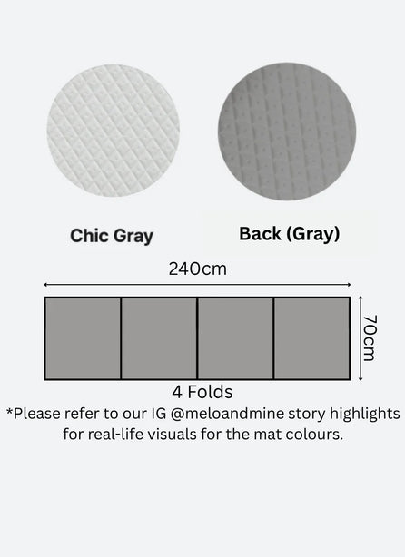 Dfang Comfort Pet Mat 7mm ( Folding Type-70cm )