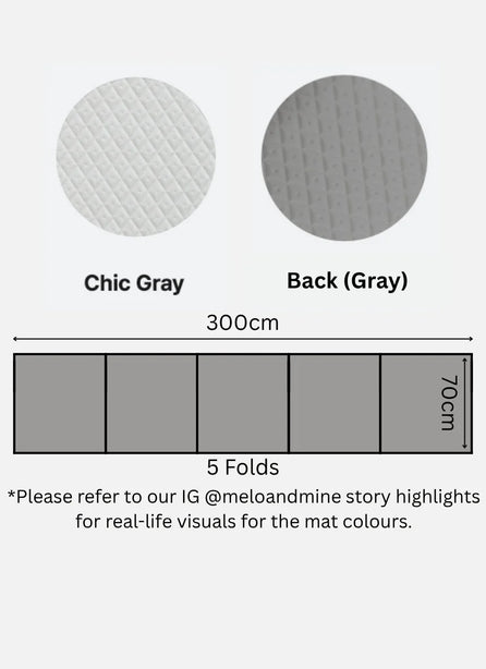 Dfang Comfort Pet Mat 7mm ( Folding Type-70cm )