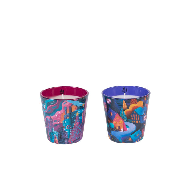 Artitude Home-Skate the Skyline & Sugarplum Village Gift Set-7.5cm