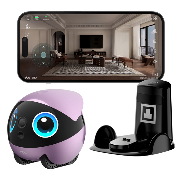 Enabot Ebo AIR 2 Plus Smart Familybot Remote Robot CCTV for Family